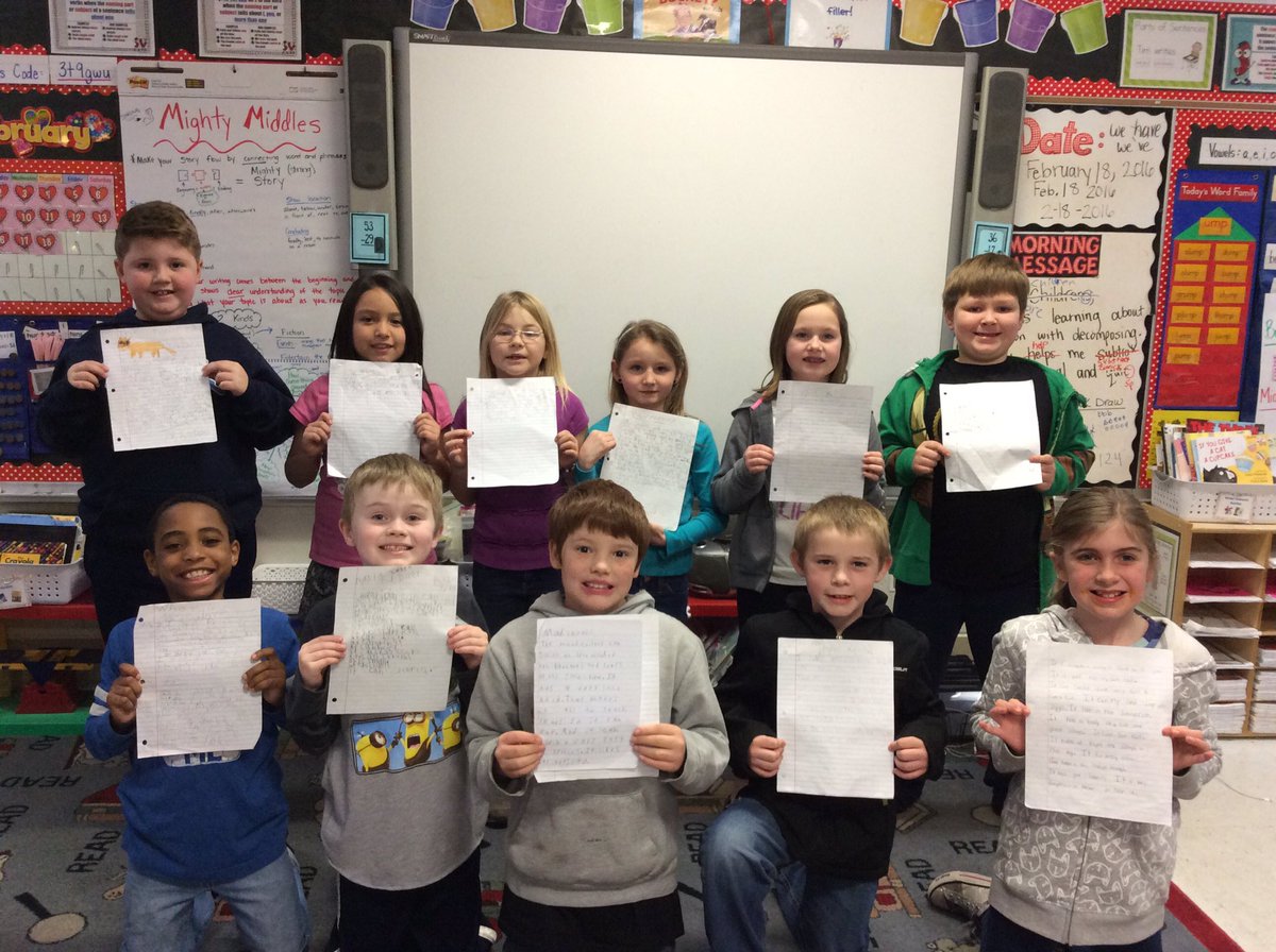MrsClardyClass's tweet photo. SO proud of those that participated in the PES writing contest!!! #PEStweets #futureauthors https://t.co/9gOW0j5jyo