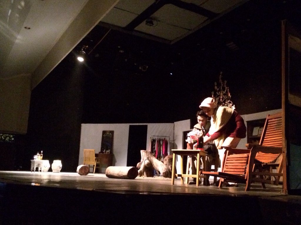 Belakang Panggung || man 2 model teater tunas banua