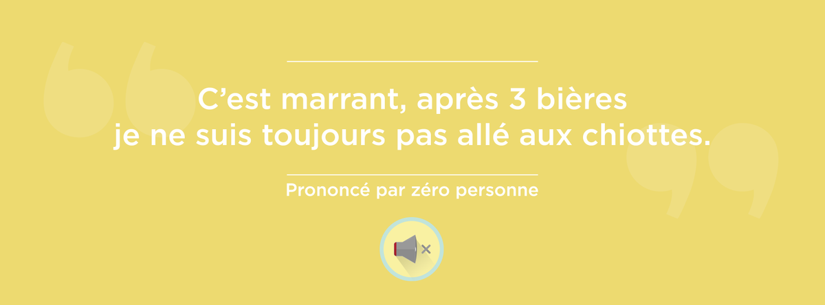 PPZP_Officiel's tweet photo. C'est marrant, après 3 bières je ne suis toujours pas allé aux chiottes ! #PPZP https://t.co/Y4SSYBNhYY
