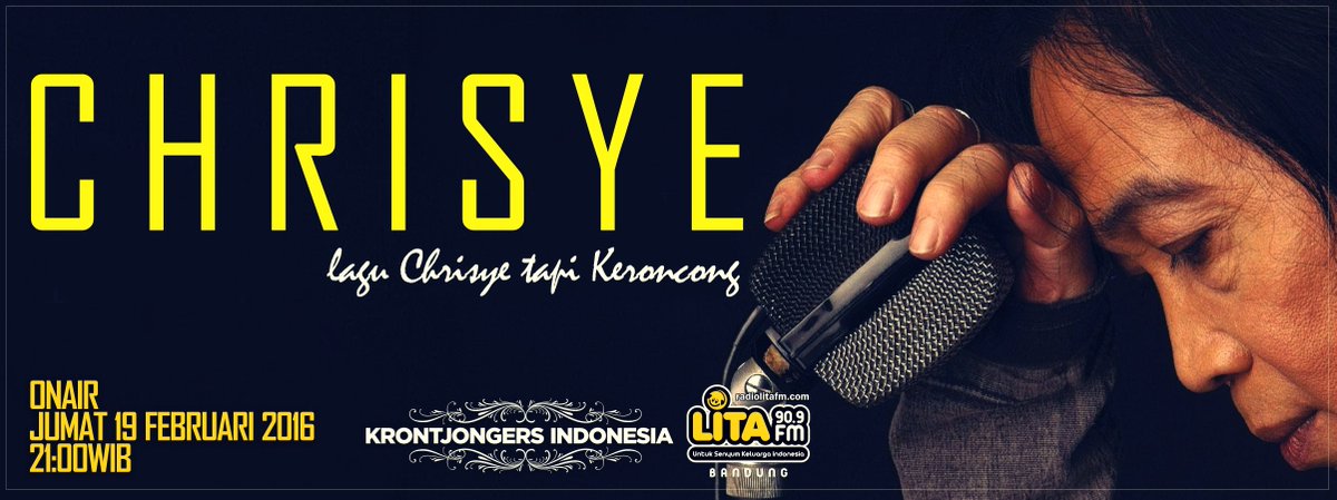 bentangwaktu's tweet photo. (((ONAIR))) Mlm ini 21WIB @adaapadiLITAFM Tribute To Chrisye #Keroncong #Krontjong STREAM : https://t.co/SmHamhGUqr https://t.co/Y8Lf9FoxDY