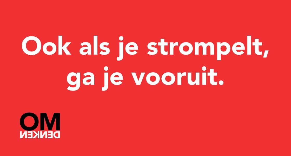 Omdenken tweet picture