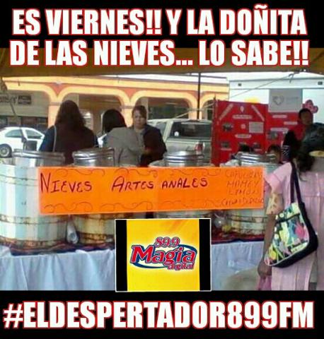 naziramora's tweet photo. Es Viernes DESPERTADORES #HoyToca #MarceRivas #Nazira & #Bebesín #EscuchoMagia899 #BuenFin https://t.co/xma8qYpz3N