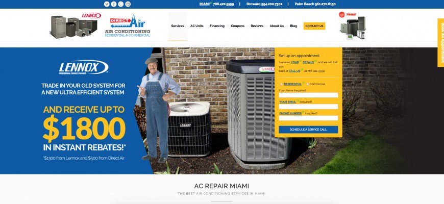 DirectAC123's tweet image. Our new #website is live! Check it out and let us know what you think! bit.ly/1SEKg2I #DirectAC #ACrepair