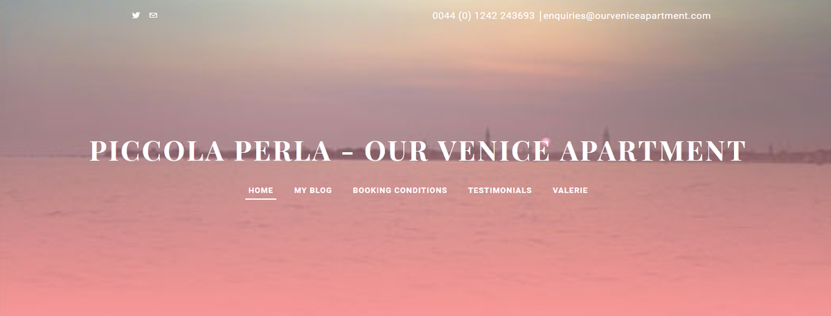 GBWebTuition's tweet photo. Enjoyed helping Val @ourvenice update her Piccola Perla website yesterday https://t.co/GvSbakaIpX https://t.co/oWbVkmaLc6