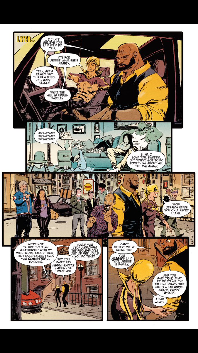 coverjudgr's tweet photo. #WeeklyFav Fiddle-Faddle that bad Knick-Knack-Paddy-Whack #PowerManandIronFist @DavidWalker1201 @sanfordgreene https://t.co/sx5Ps0Ksx1