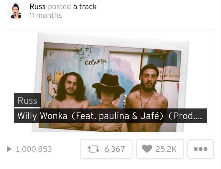 Russ On Twitter Willy Wonka Just Hit A Million Thank You Everyone Https T Co Yuvfg7u8fx russ on twitter willy wonka just hit