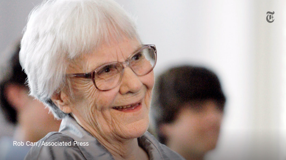 nytopinion's tweet photo. Remembering Harper Lee, who died today. From the archives: Harper Lee, my daughter and me. https://t.co/J30DO09J7c https://t.co/SXJDlSC43T