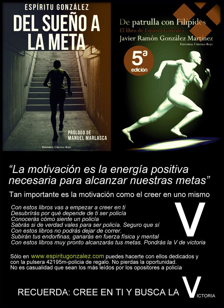 spiritugonzalez's tweet photo. Si los quieres con pulsera debes pedirlos en https://t.co/0i0SI5fnkt
Tus libros d #motivación y #policia #packoferta https://t.co/DF4AIR0nk8