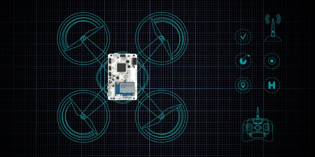 intel's tweet image. #FlightLab 101: Flight controllers act as a #drone’s nerve center, using sensors to stay airborne.