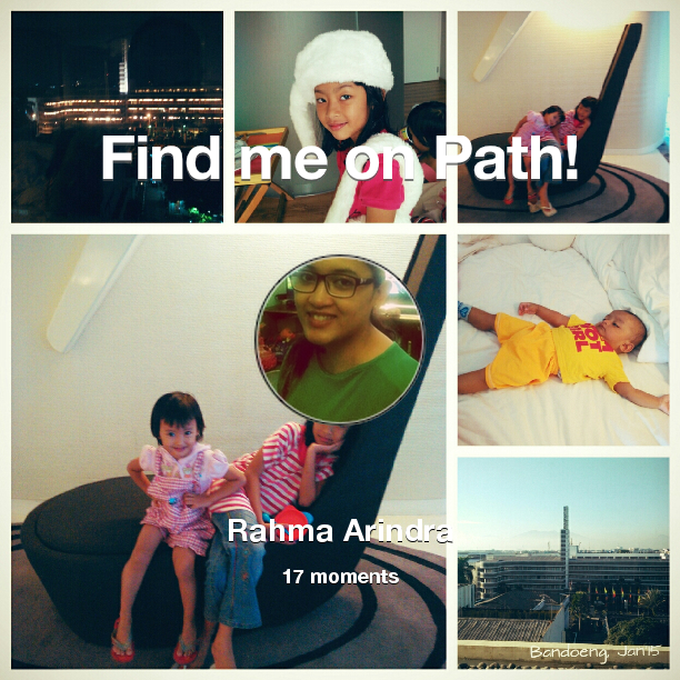 rahma_arindra's tweet photo. Find me on #Path now! Go to: https://t.co/ST4MFl3jxg! #thepersonalnetwork https://t.co/EpQYnKGdvb