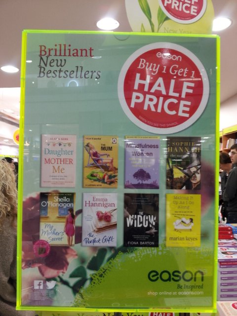 HachetteIre's tweet photo. New Bestsellers @easons Swords @AlanaKirkWords @sheilaoflanagan @MsEmmaHannigan @sophiehannahCB1 https://t.co/biOXwrmVTd