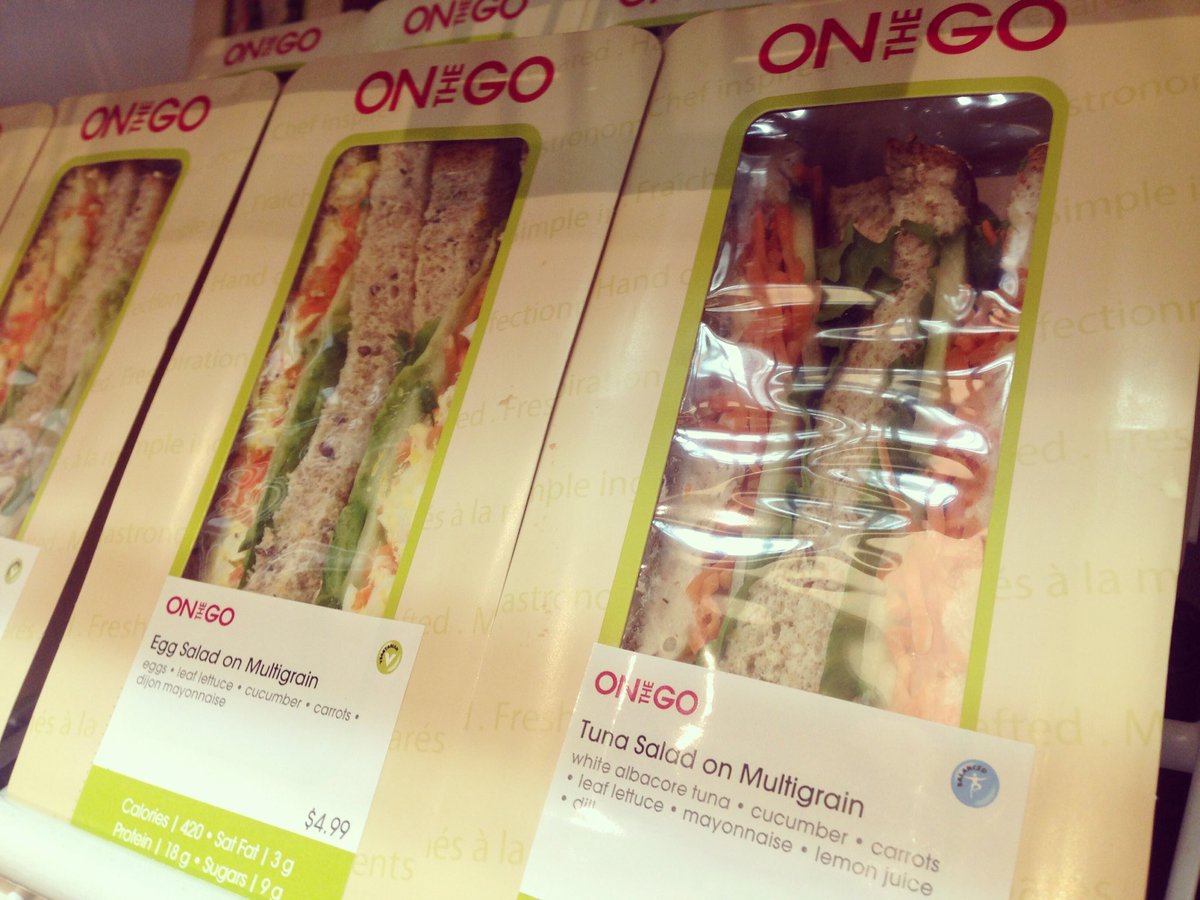 💵What can you buy with 5 bucks? Humm.... Egg/Tuna Salad on Multigrain at WF, CL &amp; SJ. <a href="/onthegoqc/">OntheGoQuickCuisine</a> #georgebrowncollege
