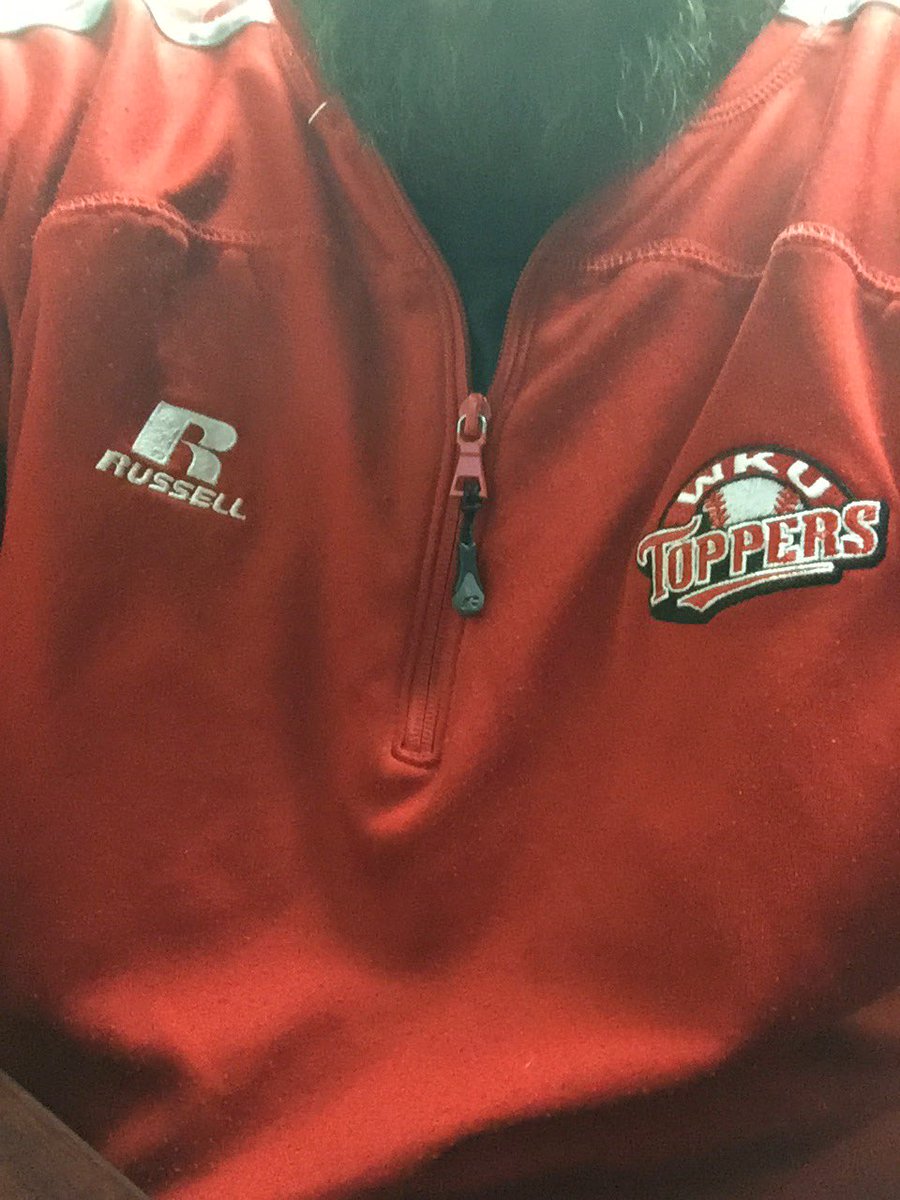 chadcock39's tweet photo. Supporting @WKUBaseball at work today. Nothing like Opening Day at The Nick. Good luck, boys. https://t.co/tGimgz7tu4