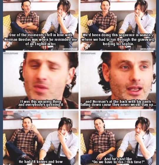 TWD_Dixon44's tweet photo. They are both so Amazing. #Rickyl #TWDFamily #DarylDixon #RickGrimes https://t.co/9povVfwz5t