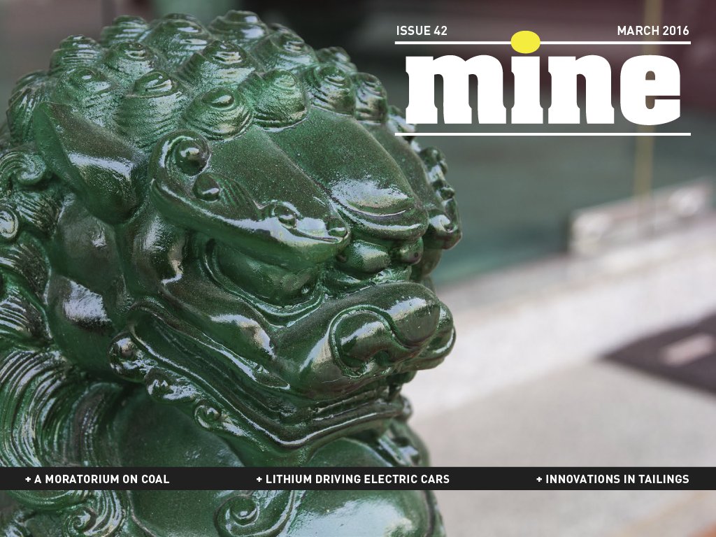 MINE_Magazine's tweet photo. March edition out now! The future of jade in #Myanmar, #Tesla and lithium, and much more: https://t.co/mVclFYSlma https://t.co/KM6NGOrXcV