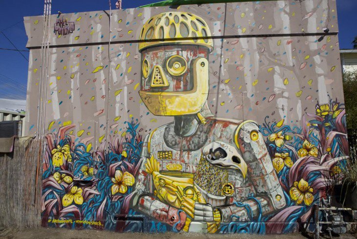 ginomagazine's tweet photo. #PixelPancho | #Androidèi in #mostra da oggi @galleriaVARSI inaugurazione ore 18! https://t.co/1nF8LLOYQP #StreetArt https://t.co/jFhrKerfeg