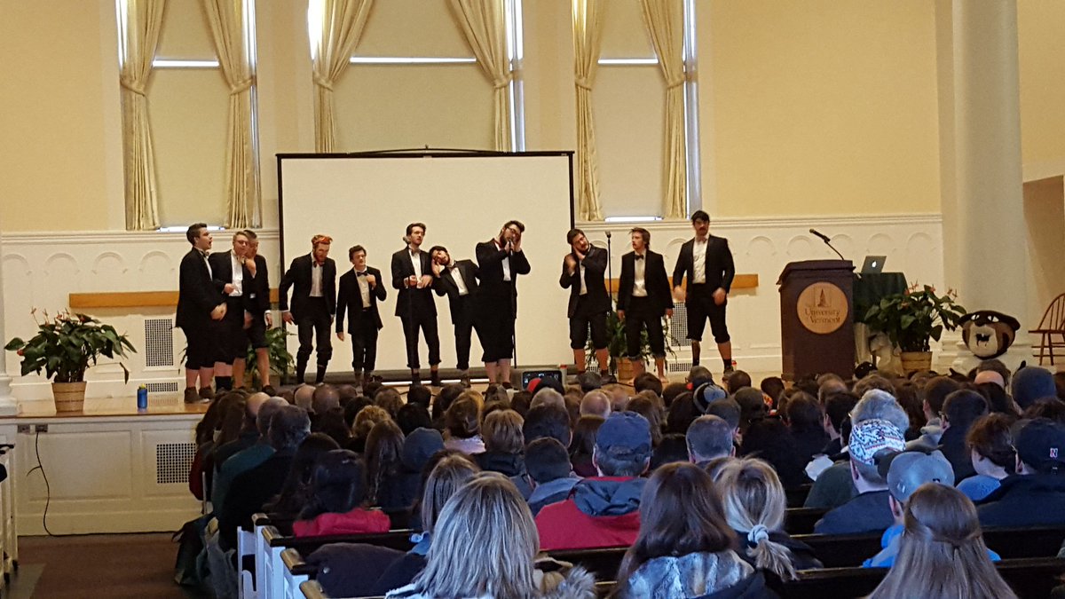 shobart5's tweet photo. Yay Top Cats in good voice!#uvmasv https://t.co/SuuQ2Das8e
