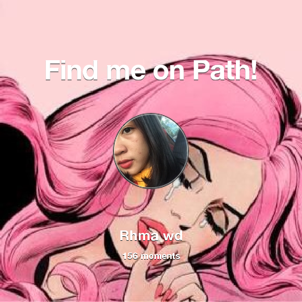 Rhmawd's tweet photo. I've shared 156 memories with my friends on #Path - see them now at https://t.co/FqPgKmDvts! #thepersonalnetwork https://t.co/G7cGagkF2s