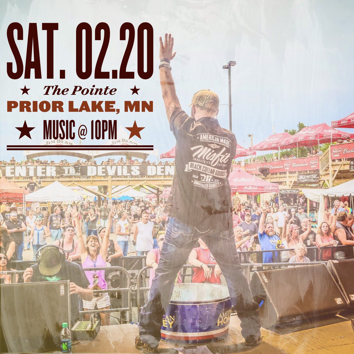 Add us to your weekend plans!! Love to see everyone at #ThePointe • Prior Lake Saturday night! Music starts at 10PM
