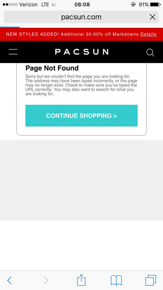 u_Maddybro's tweet photo. @PacSun your site sucks https://t.co/VihrKjGINI