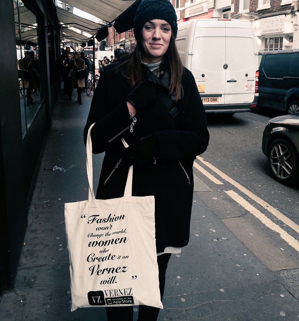 vernezuk's tweet photo. Want to know what's inside this fashionista goodie bag? Come grab Nicole on Brewer Street and get one now! #LFW https://t.co/AHrgSxopEy