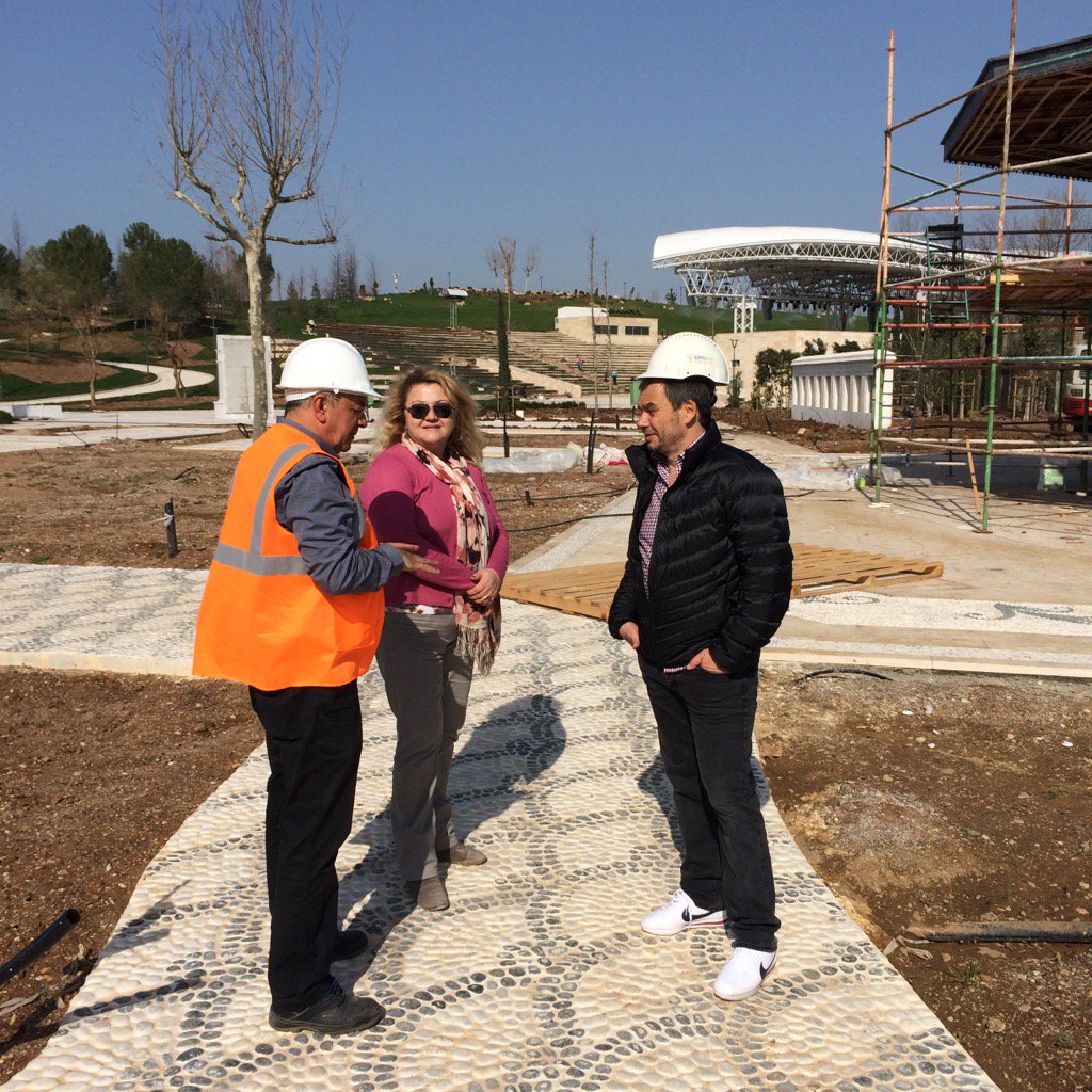 Expo alanını ziyaret ettim. Etkileyici