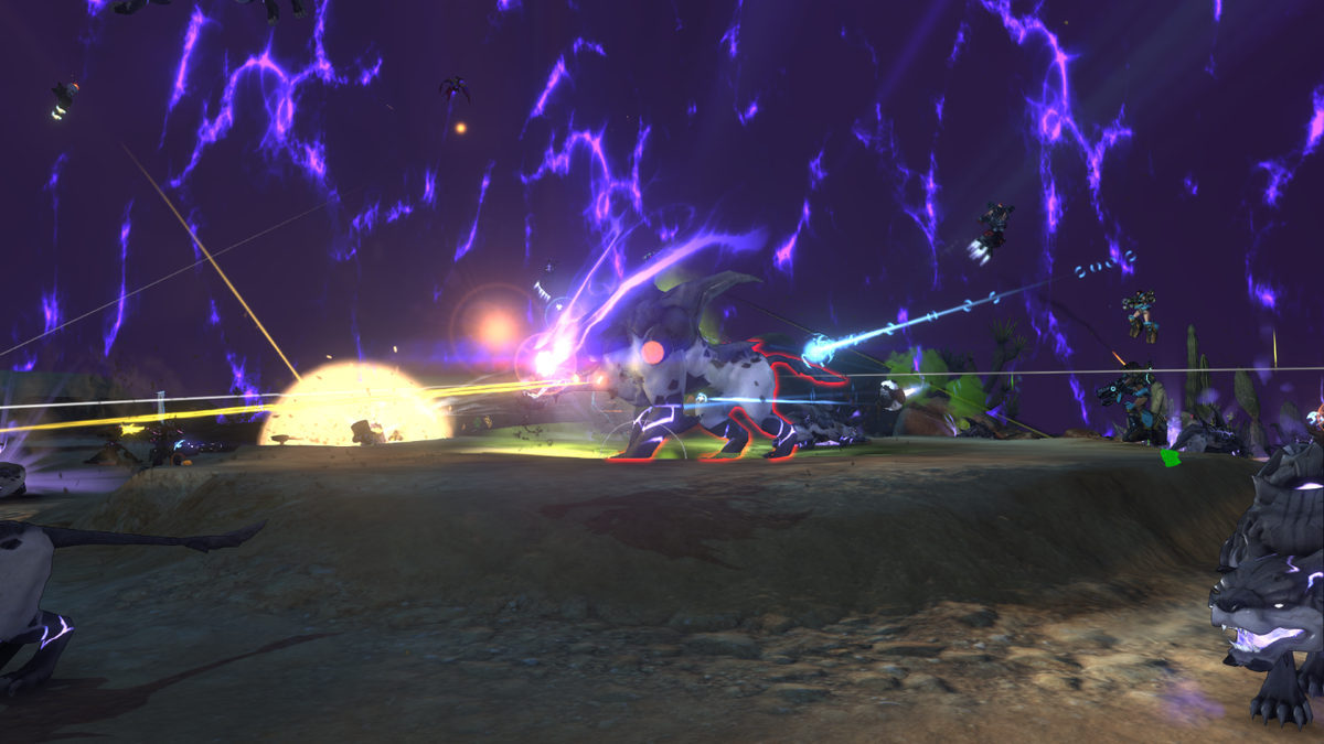Firefall_de's tweet image. #Firefall Bilder von "Wulffrey": Habt ihr auch beim Lunar Event Boss Nian ordentlich gelootet?