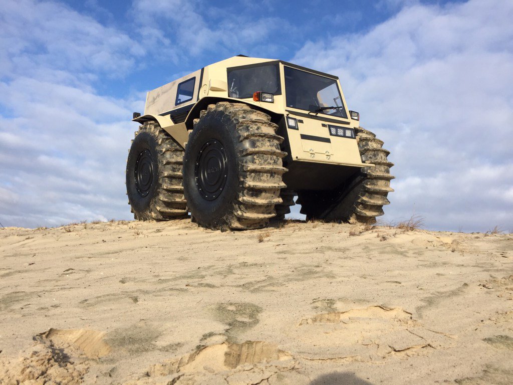 BuyBigTires's tweet photo. Sherp ATV: Russian firm makes one of the coolest ATVs ever! Check out the action video! https://t.co/syT7rJDTDg https://t.co/yDA3U1XI6i