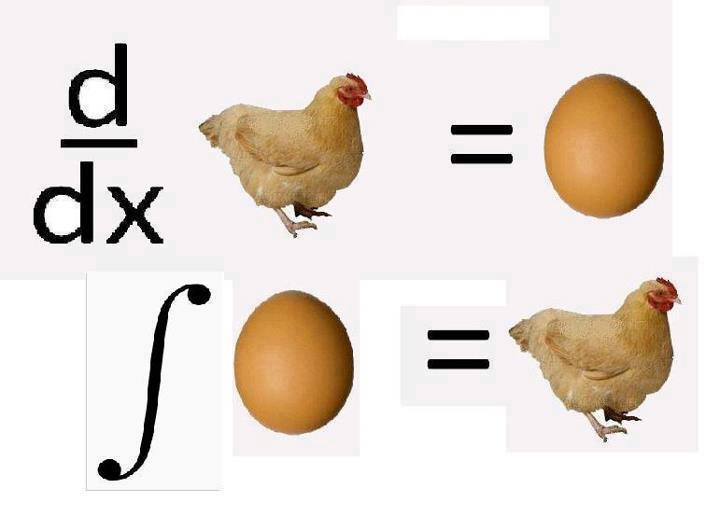 MrDataScience's tweet photo. Okay, I think we've got an answer to #Artistotle's question: Which came first, the chicken or the egg? #math #joke https://t.co/rrWhcwGj9L