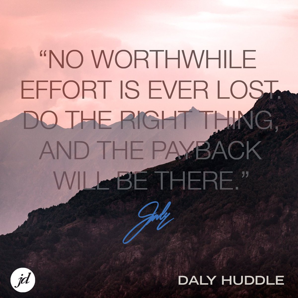 Ironmanjack's tweet photo. No effort is a lost effort. #DalyHuddle https://t.co/GTlPMUbf6I