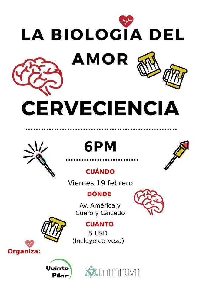 LATINNOVA_ORG's tweet photo. Es #BuenViernes y el cuerpo lo sabe! Te esperamos hoy 18:00 en #cerveciencia, con una cerveza bien fría! https://t.co/f4dC3kVEJF