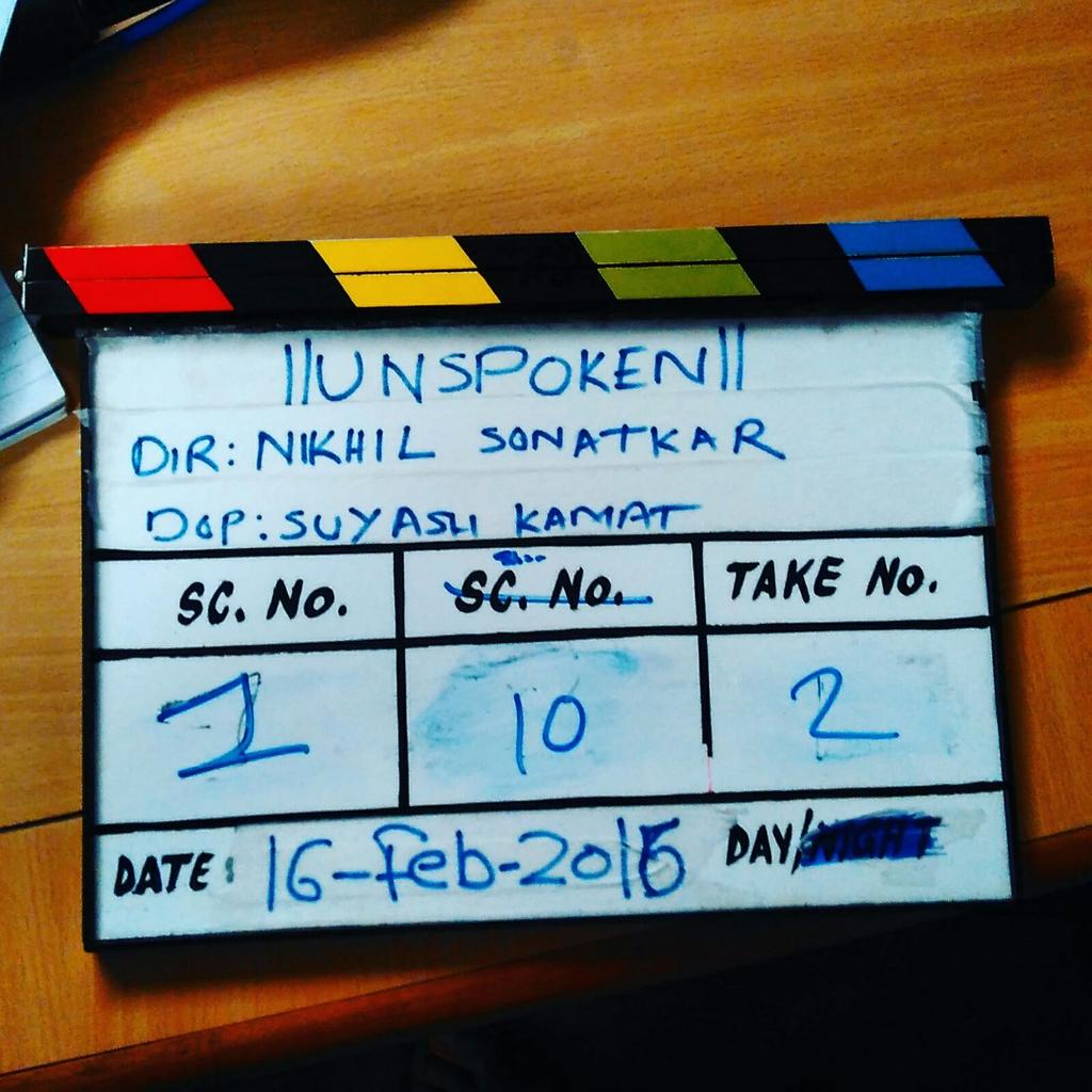 NikhilSonatkar's tweet photo. Shooting a Short really great experience once again. #ShortFilm #Unspoken #16feb16 https://t.co/3vAT7ME4rZ