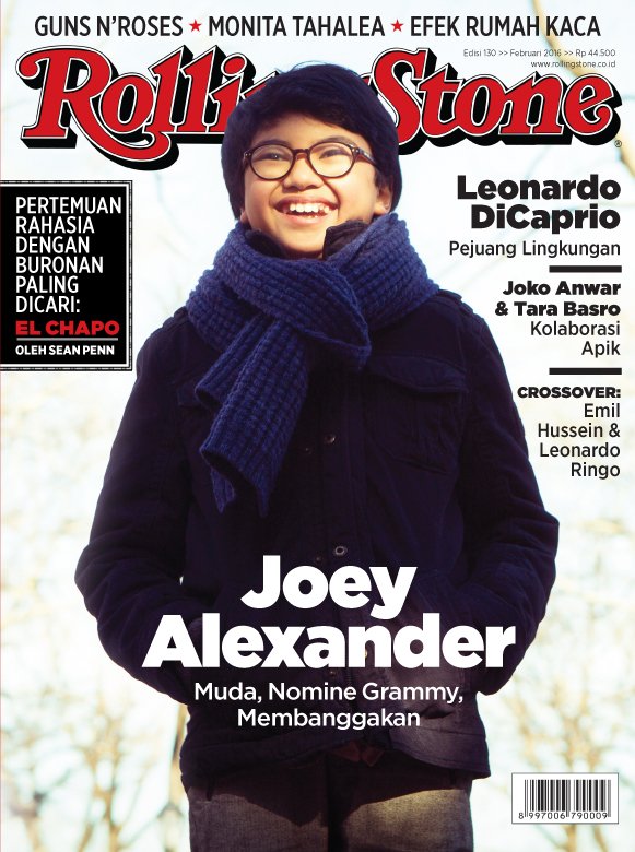 Simak cover story majalah Rolling Stone Indonesia terbaru: Joey Alexander bit.ly/1oFPbDT #BanggaPunyaJoey