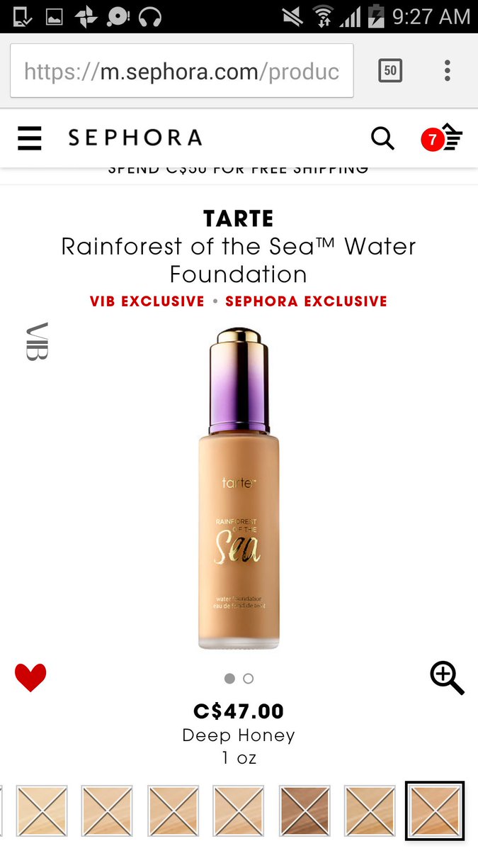 tallyintoronto's tweet photo. So far I'm liking this @tartecosmetics packaging for #RainforestofTheSea
Now I'm excited for spring VIB! #WOCBlogger https://t.co/WzTZPyAqEN