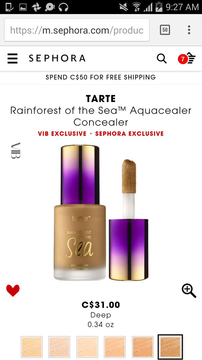 tallyintoronto's tweet photo. So far I'm liking this @tartecosmetics packaging for #RainforestofTheSea
Now I'm excited for spring VIB! #WOCBlogger https://t.co/WzTZPyAqEN