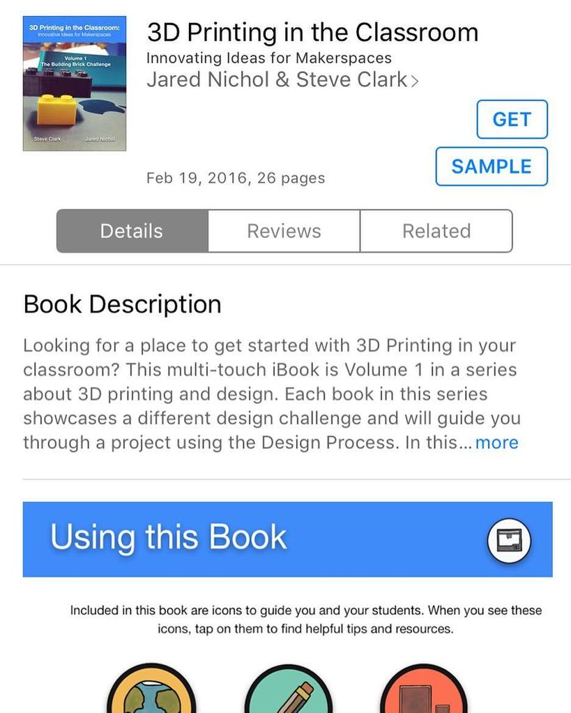 stevewclark's tweet image. It's live! Our first #3DClass book. Thanks @misternichol to all the collaboration and your… ift.tt/1PKSDpI