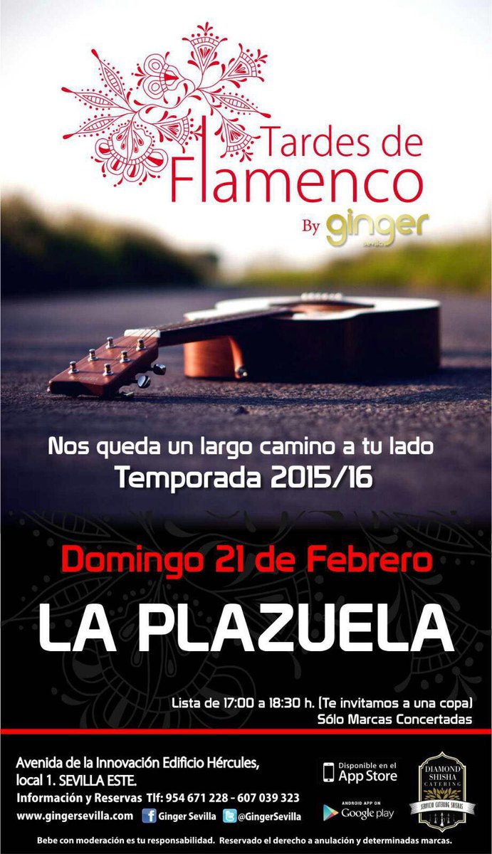 Nos vemos este domingo! <a href="/nicolaidis_8/">Nicolás Cubero</a> <a href="/GingerSevilla/">Ginger Sevilla</a> @GingerFlamenco