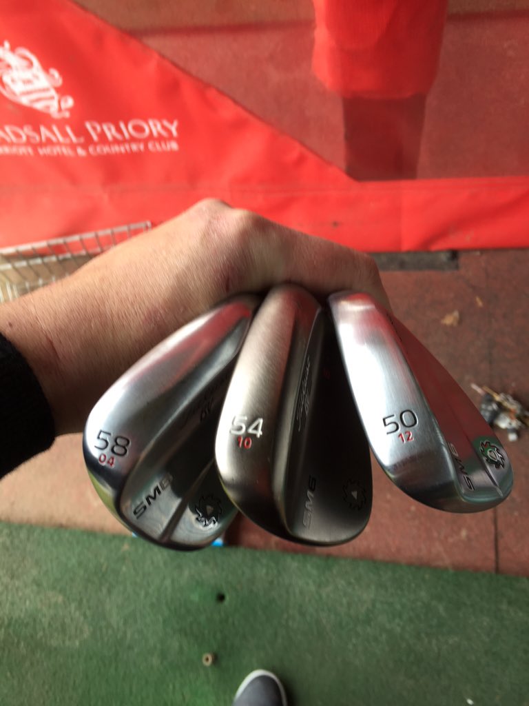 OrmondeFields's tweet photo. Checked out the new vokeys from @Titleist down at @BreadsallP New vokey sm6 fitting centre from March, come see us https://t.co/L4RkT4SG3Z