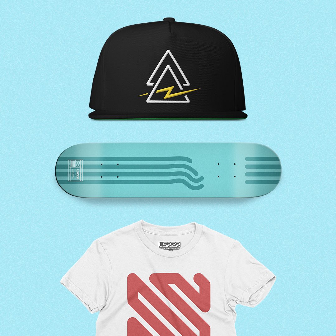 LASERAZOR's tweet photo. The LSRZR 2016 line – https://t.co/mf1I7Y2QVt #LSRZR #premium #brand #LA #California #apparel #skateboards https://t.co/CCt72vyWJZ