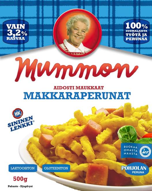 MummonPeruna's tweet photo. Suomen suosituin ranskanperuna ja tunnetuin lenkkimakkara nyt kaupoissa samassa pussissa! https://t.co/jI8rISBeKP
