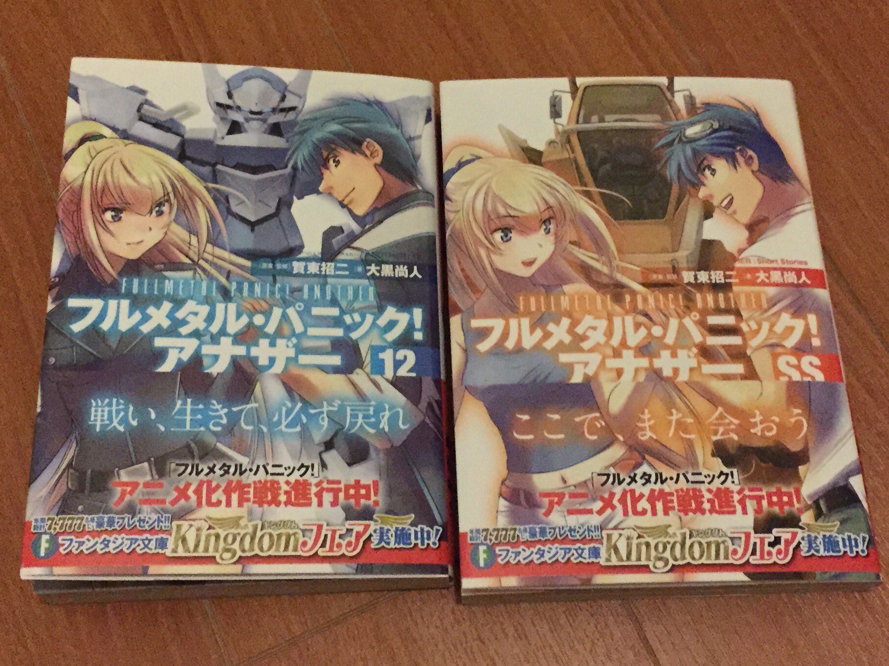 Go V Twitter フルメタル パニック アナザーの最終巻と短編集が届いた やばい ミラージュ レイブンとダイダラが作りたいw T Co Ioffkzvxoz Twitter