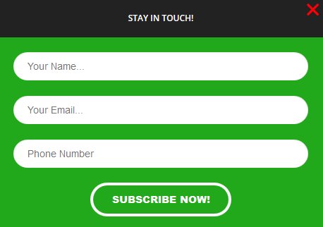 Stay In Touch!
Head over to our website and sent us your email to get the latest updates and offers!