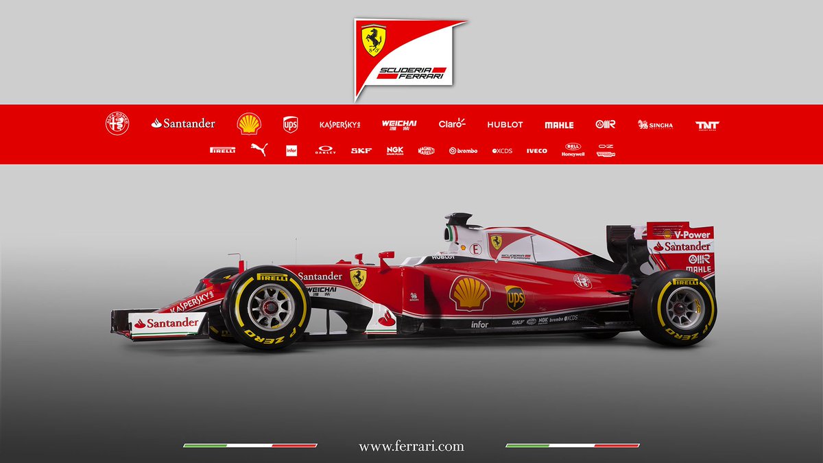Scuderia Ferrari SF16-H https://pbs.twimg.com/media/CblclZOUYAEUHSd.jpg