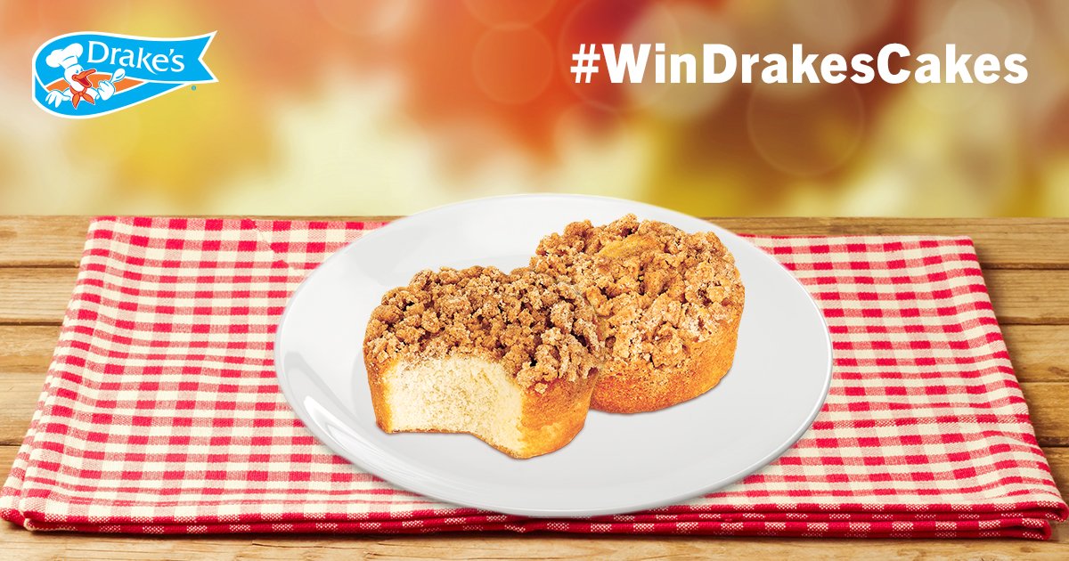 TGIF! Ready for your chance to #WinDrakesCakes? RT &amp; Follow to enter!