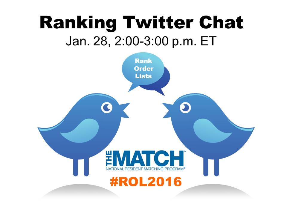TheNRMP's tweet image. SAVE DATE: #Match2016 SOAP Twitter Chat with NRMP &amp;amp; ERAS 3/9 2:30-3:30PM Eastern Time using #SOAP2016