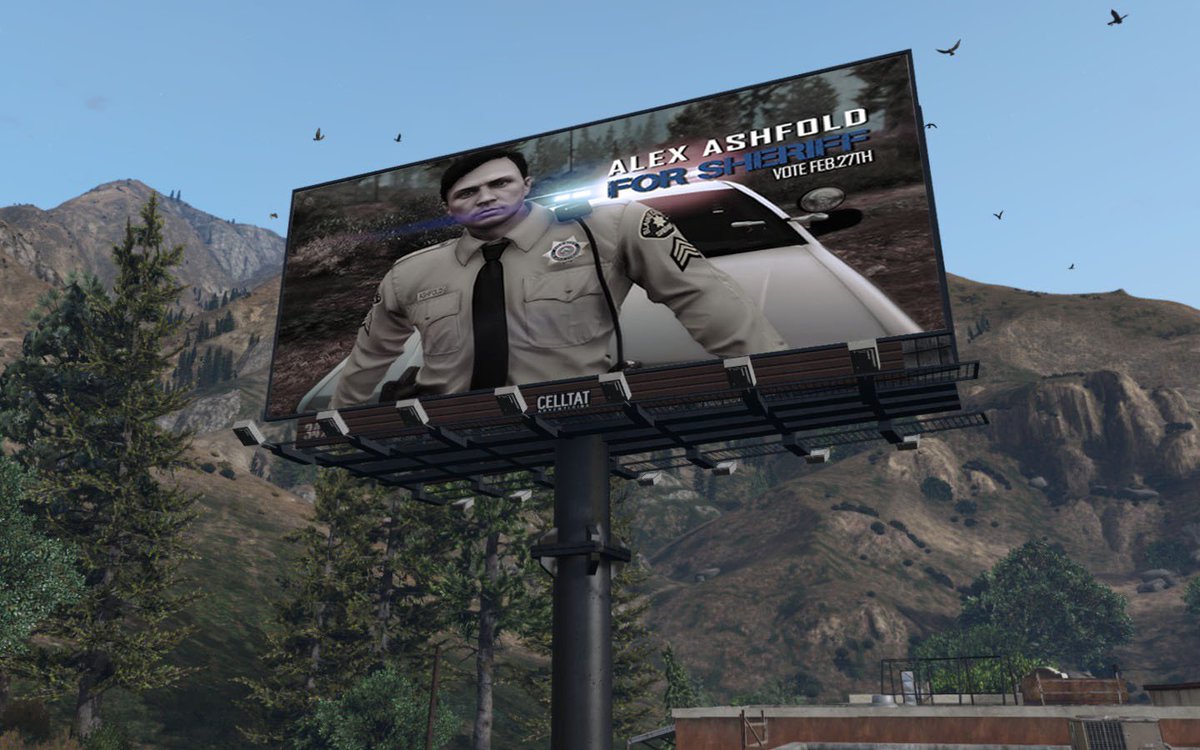 JenkinsBCSO's tweet photo. Woke up this moring and saw that giant billboard in front of my house..Oh well I better start working on my campaign https://t.co/LOpiVJiycc