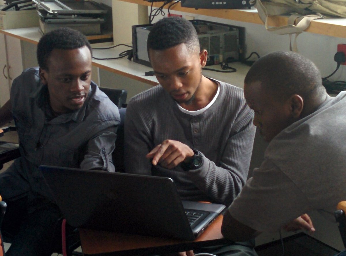 AfricaHackon's tweet photo. Nothing beats seeing students glued to their laptops. This is what learning is all about #AHatDaystar https://t.co/gpuznBtWfx