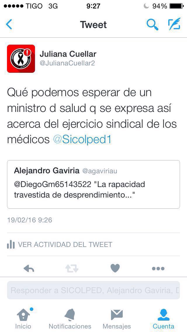 sindicato cirujanos tweet media