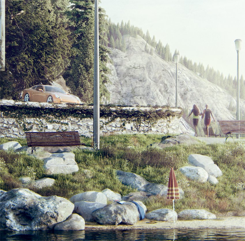 ronenbekerman's tweet image. Showcasing &quot;Too late&quot; by OgnjenDzomba ronenbkr.mn/24exdJ4 #3d #ArchVIZ