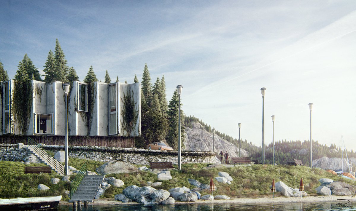 ronenbekerman's tweet image. Showcasing &quot;Too late&quot; by OgnjenDzomba ronenbkr.mn/24exdJ4 #3d #ArchVIZ